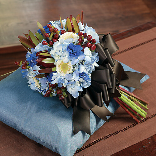 Blue Wedding Flowers