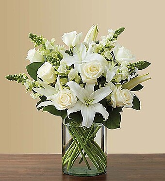 Classic All White Arrangement