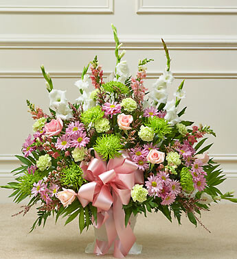 Pastel Sympathy Basket