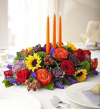 Garden of Grandeur for Fall Centerpiece