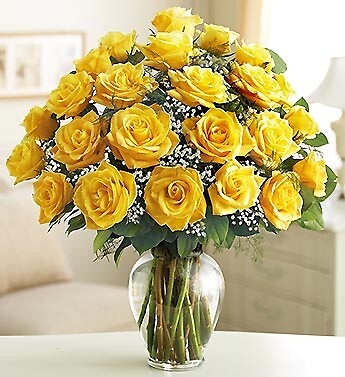 Ultimate Elegance Long Stem Yellow Roses